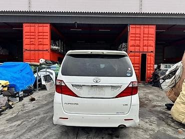 toyota velfire: Крышка багажника Toyota, 2011 г., Б/у, Оригинал — 1