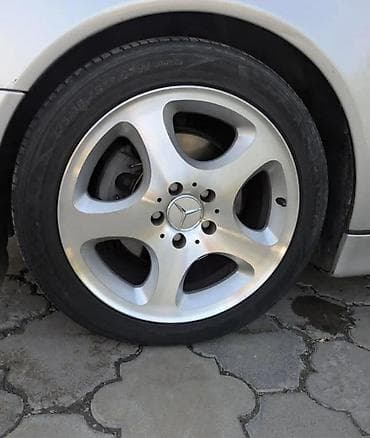 Дөңгөлөктөр монтажда 225 / 50 / R 17, Жай, Колдонулган, Комплект, Жеңил унаалар, Куйма, тешиктери - 5 — 3