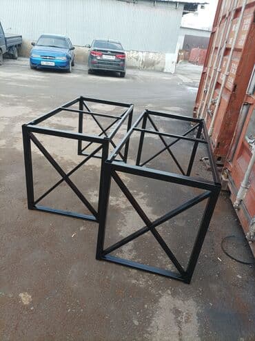 Сантехнические работы: Каркасы для стола на заказ изготовим любой размер и фасон быстро — 4