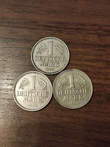герман груша: 3 Deutsche марки 1950 г и 2 шт 90 ого — 1