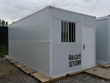 восток пять: Модульный домик 6×3 м (18 м²) - Готов к эксплуатации - Толщина стен — 3