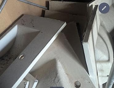 Кухонные краны: Смеситель для раковины. Качественный сплав. Не силумин. Неповоротный — 8