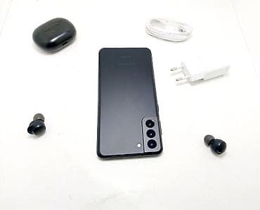 2 gb: Samsung Galaxy S21 Plus 5G, Б/у, 128 ГБ, цвет - Черный, 1 SIM, 2 SIM — 4