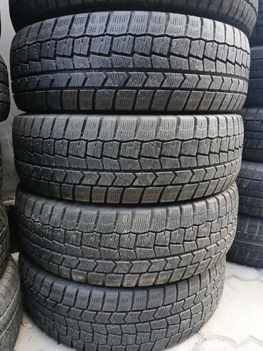 Шины 185 / 65 / R 15, Зима, Б/у, Комплект, Легковые, Япония, Dunlop