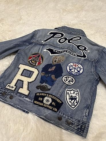 Личные вещи: Джинсовая куртка Polo Ralph Lauren с нашивками - Оригинальный деним — 1
