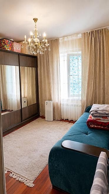 Батирлер: 2 бөлмө, 54 м², Жал мкр (а.и. Жогорку, Ортоңку, Төмөнкү) 106-серия, 4 кабат, Евро оңдоо — 4