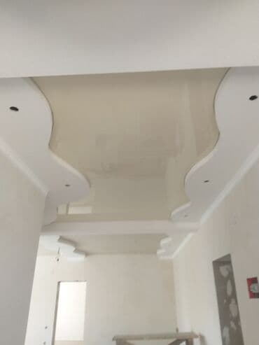 обзор цен на строительные и отделочные работы в бишкеке: Натяжной потолок Глянцевое, Матовое Бесплатная консультация, Бесплатный замер, Гарантия — 13