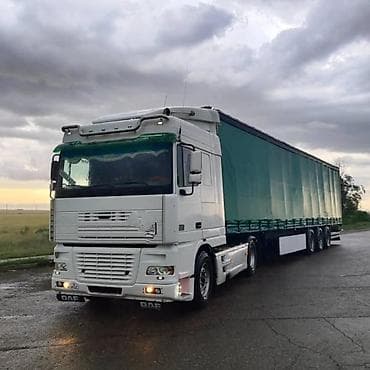 drag star: Прицеп, DAF, Шторный, от 12 т — 1