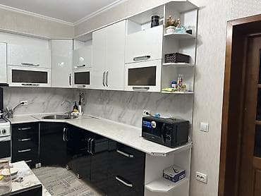 Кухонный гарнитур, цвет - Черный, Самовывоз