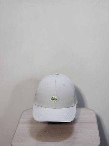 шапка lacoste: Кепка, Бейсболка, Козырек: Изогнутый, С вышивкой — 2