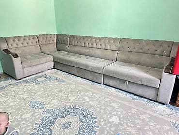 Туалетные столики: Комплект мягкой мебели, цвет - Серый — 3