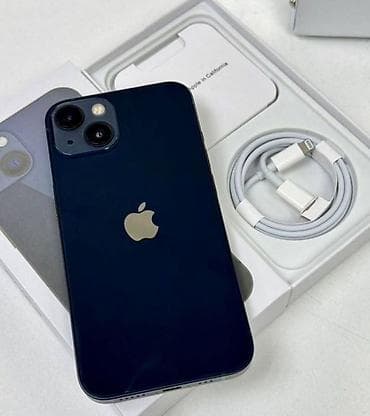 poco f6: IPhone 13, Синий, Зарядное устройство, Коробка, 99 % — 1