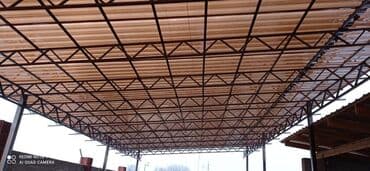 навесы к дому: Навесы для двора 
 мастера города Бишкек — 4