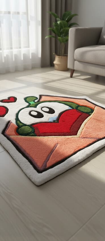 Ковер Новый, Тафтинговый, Акрил, Сделано в Кыргызстане, Безналичная/наличная оплата