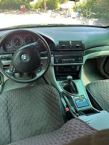 Транспорт: BMW 5 series: 1998 г., 2.5 л, Механика, Бензин, Седан — 10