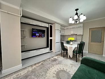 2 комнаты, 58 м², Элитка, 2 этаж, Евроремонт