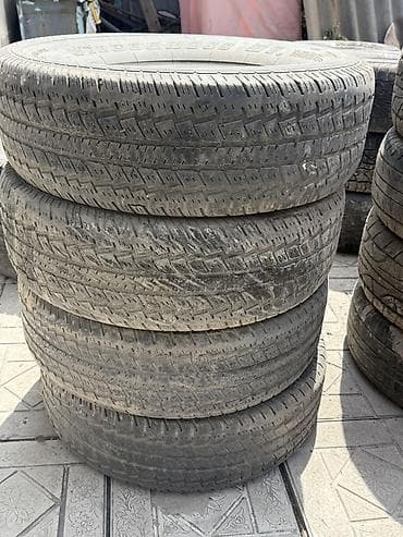 меняю шины: Шины >385 / >80 / R 17, Всесезонная, Б/у, Комплект, Внедорожные (АТ/МТ) — 7