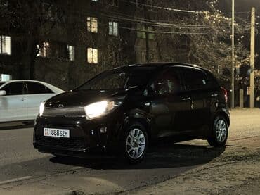 бу авто в кредит без первоначального взноса рядом просп. жибек жолу, бишкек: Kia Morning: 2018 г., 1 л, Автомат, Бензиновая — 1