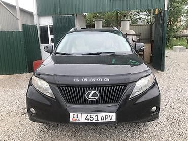 Lexus RX: 2011 г., 3.5 л, Автомат, Газ, Кроссовер
