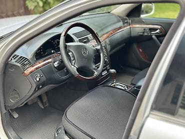 220 mers: Mercedes-Benz S-Class: 2002 г., 5 л, Автомат, Газ, Седан — 6