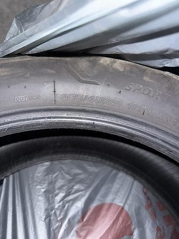 паро: Шины 285 / 45 / R 21, Всесезонная, Б/у, Пара, Внедорожные (АТ/МТ), Япония, Bridgestone — 7