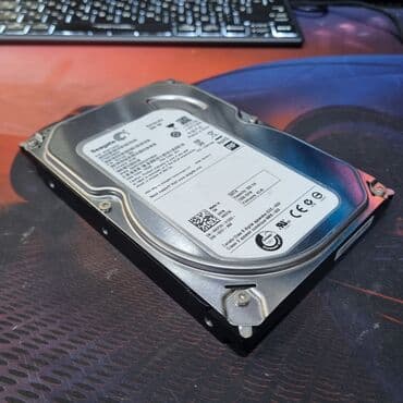внешние жесткие диски hdd для систем наблюдения и работы с видео: Маалымат алып жүрүүчү, Жаңы, Seagate, HDD, 512 ГБ, 3.5", ПК үчүн — 1