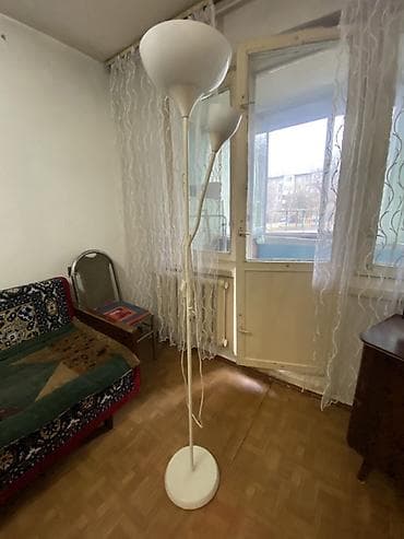 длинные лампы: Напольный торшер с двумя плафонами - Тип: напольный светильник-торшер — 1