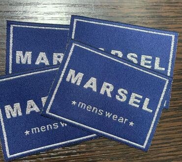 часы с логотипом на заказ: Label для одежды на заказ с Вашим логотипом — 1