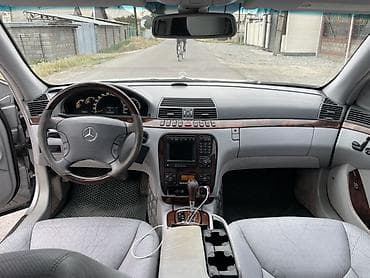Mercedes-Benz S-Class: 2001 г., 5 л, Автомат, Бензин, Седан — 10