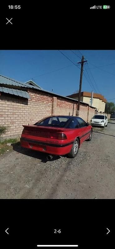 red cell: Mitsubishi Eclipse: 1992 г., 2 л, Механика, Бензин, Купе — 5