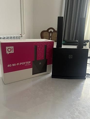 4G Wi‑Fi роутер O! CPE Cat.6 - Модем‑роутер для мобильного интернета