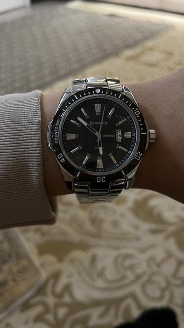 Бижутерия: Мужские наручные часы (несколько моделей на металлическом браслете) — 3