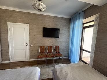 сдаю квартиру на иссык куле: Квартира, Альфа ЦО Радуга, Сары-Ой, Детская площадка, Парковка, стоянка, Охраняемая территория — 3