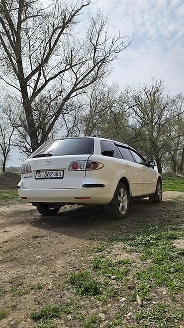 mazda mx: Mazda 6: 2003 г., 2 л, Механика, Бензин, Универсал — 8