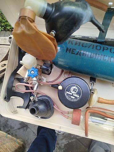 канюля для кислородного концентратора: Переносной кислородный ингалятор (медицинский), комплект в — 3