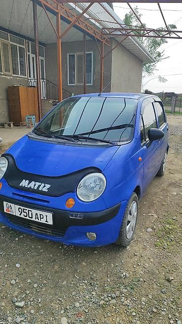 Daewoo Matiz: 2002 г., 0.8 л, Механика, Бензин, Хэтчбэк at lalafo.kg Daewoo Matiz: 2002 г., 0.8 л, Механика, Бензин, Хэтчбэк