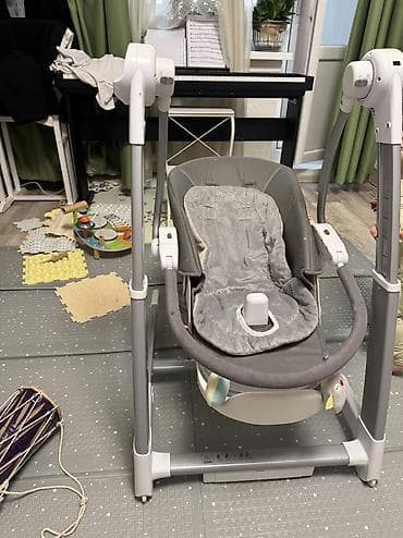 Өнөр жай химиясы: Марибель Стульчик для кормления 4в1 1. Стульчик 2. Электрокачели — 7