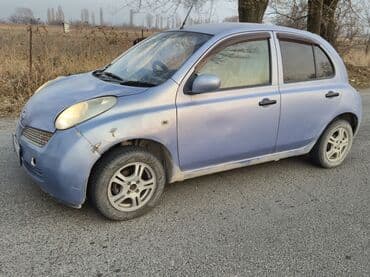 авто в рассрочку с первоначальным взносом: Nissan March: 2003 г., 1.3 л, Автомат, Бензиновая, Хэтчбэк — 2