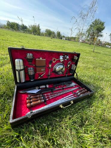 3 очок: Суперский набор 45 предметов!все на 6 персон Нож Кизлярский с — 1