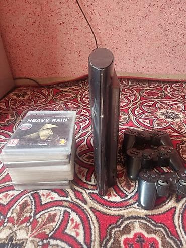 xbox 360 цены: Продаю прошитый ps3 super slim б/у срочно отдам за копейки в комплекте — 1