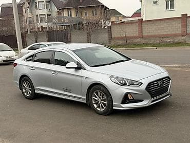 santa fe 2008: Hyundai Sonata: 2019 г., Автомат, Газ, Седан — 1