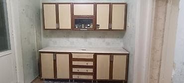 Кухонный гарнитур, цвет - Коричневый