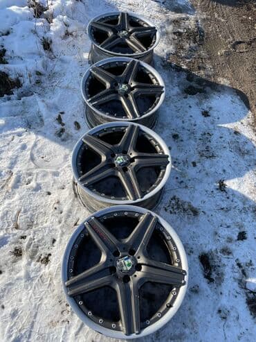 зимние шины на ниву 21214: Колеса в сборе 275 / 35 / R 19, Лето, Б/у, Комплект, Легковые, Литые, отверстий - 5 — 3