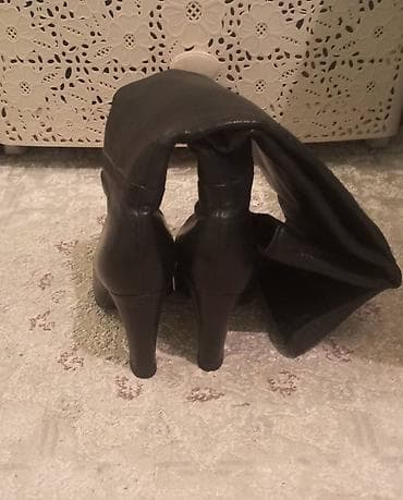 обувь турция: Кожаные деми сапоги Basconi. Разм.38. Состояние как на фото отличное — 7