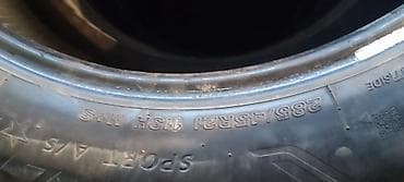 диске: Шины 285 / 45 / R 21, Всесезонная, Комплект, Внедорожные (АТ/МТ), Bridgestone — 5