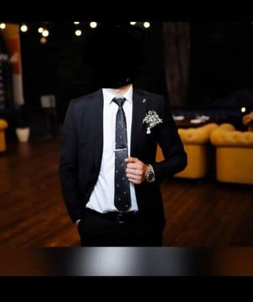 туник для беременных турецкий: Классический Чёрный Костюм и брюки Размер 50 Производство Турция — 1