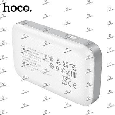 Модемы и сетевое оборудование: Портативный карманный Wi-Fi-роутер/модем Hoco DQ12 с дисплеем — — 3