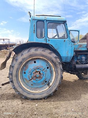 Транспорт: Трактор МТЗ‑82. Характеристики: - Колесная формула передний ведущий — 4