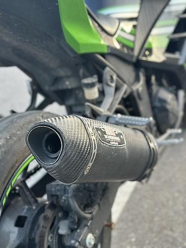 мото кийим: Спортбайк Kawasaki, 300 куб. см, Бензин, Чоңдор үчүн, Колдонулган — 8