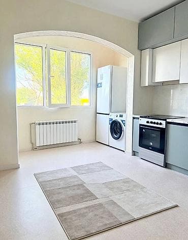 Квартиры: 2 комнаты, 67 м², Тунгуч мкр 106 серия, 1 этаж, Евроремонт — 6